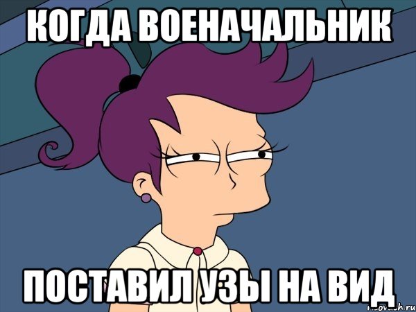 когда военачальник поставил узы на вид, Мем Мне кажется или (с Лилой)