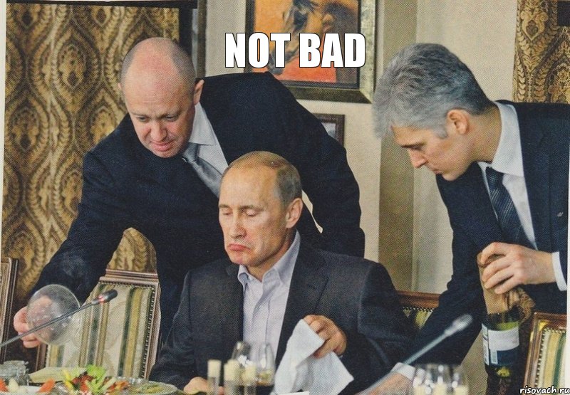 NOT BAD, Комикс  Путин NOT BAD