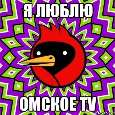 Я ЛЮБЛЮ Омское TV, Мем Омская птица