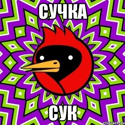 Сучка Сук, Мем Омская птица