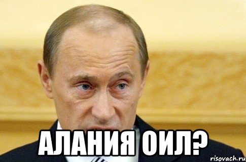  Алания Оил?, Мем путин