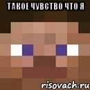 Такое чувство что я , Мем стив