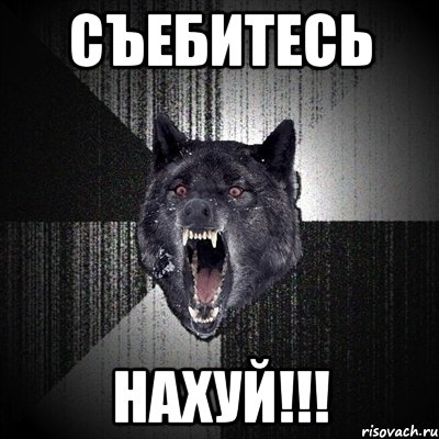 Съебитесь нахуй!!!, Мем Сумасшедший волк