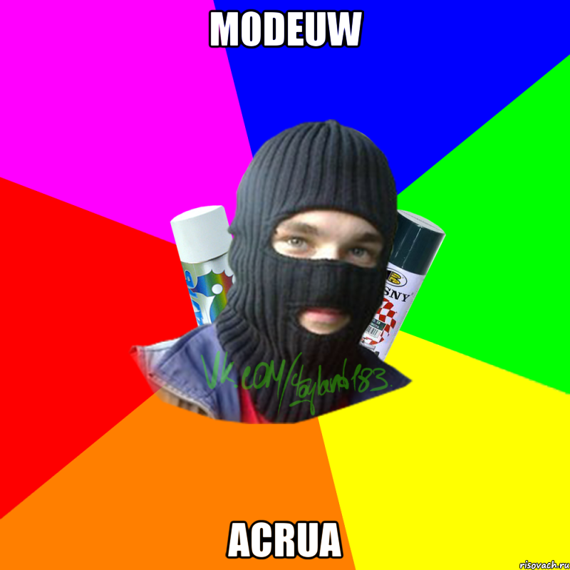 m0DeUw acruA, Мем ТИПИЧНЫЙ РАЙТЕР