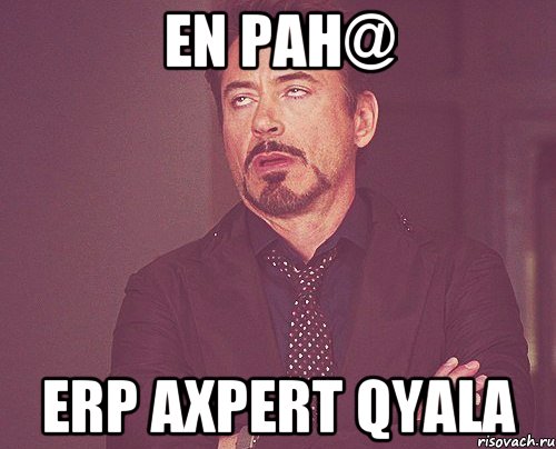 en pah@ erp axpert qyala, Мем твое выражение лица