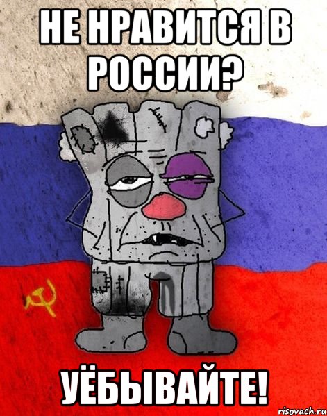 НЕ НРАВИТСЯ В РОССИИ? УЁБЫВАЙТЕ!