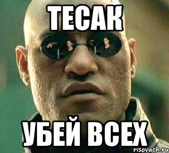 Тесак Убей всех, Мем  а что если я скажу тебе