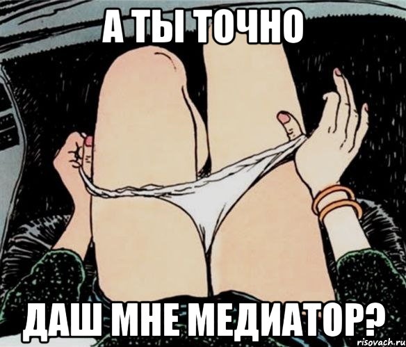 А ты точно даш мне медиатор?, Мем А ты точно