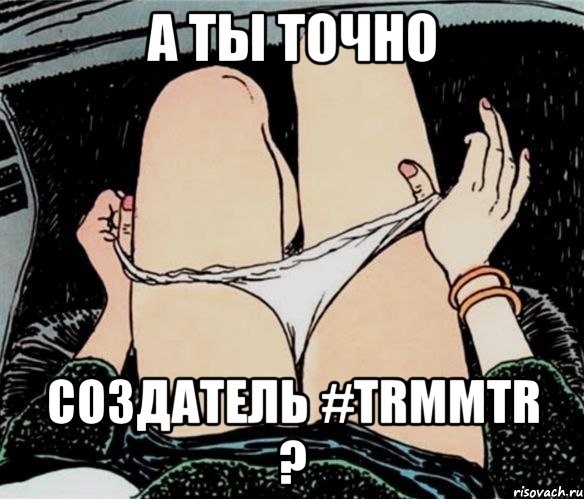 А ты точно Создатель #TRMMTR ?, Мем А ты точно