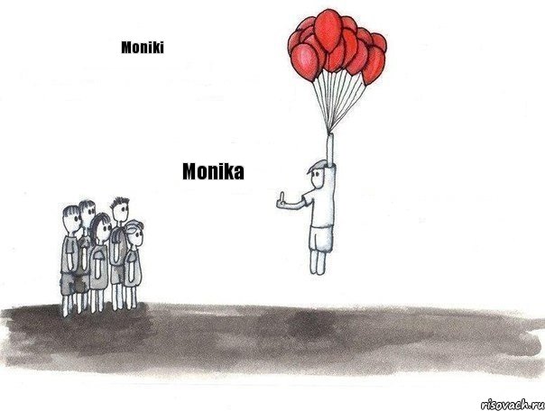 Moniki Monika , Комикс  Все хотят