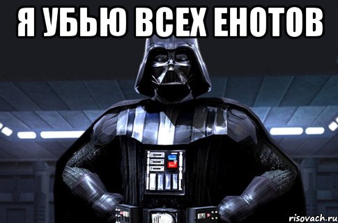 Я убью всех енотов , Мем Дарт Вейдер