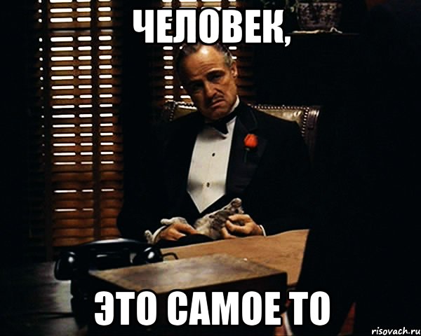 человек, это самое то, Мем Дон Вито Корлеоне