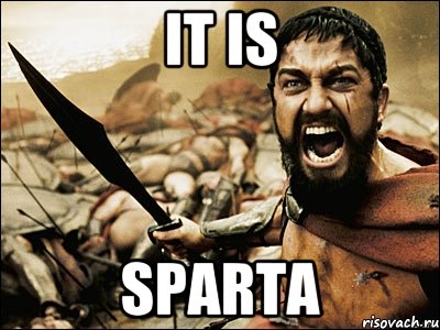 It is SPARTA, Мем Это Спарта