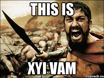 This is XYI VAM, Мем Это Спарта