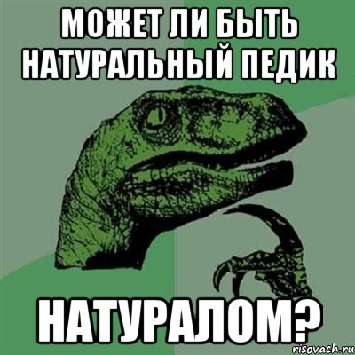 может ли быть натуральный педик натуралом?, Мем Филосораптор