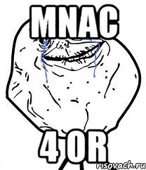 Mnac 4 or, Мем Forever Alone