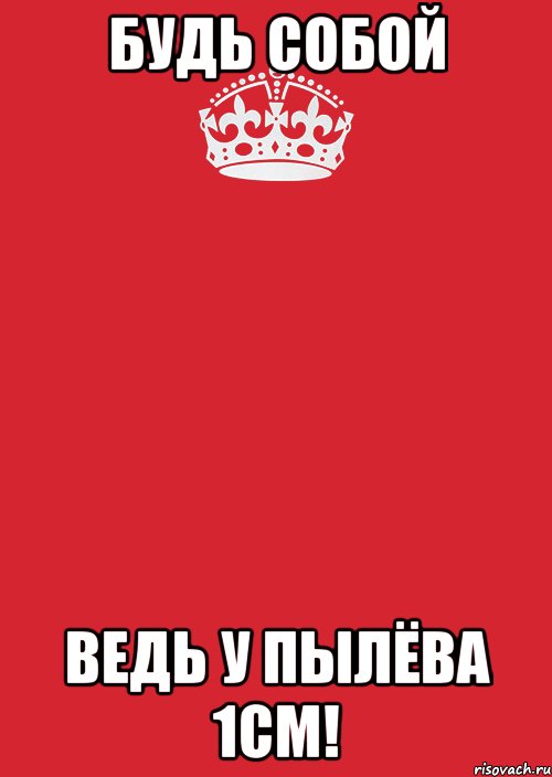 Будь собой Ведь у Пылёва 1см!, Комикс Keep Calm 3