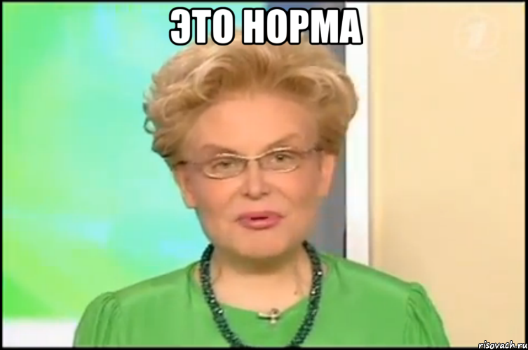 ЭТО НОРМА , Мем Малышева