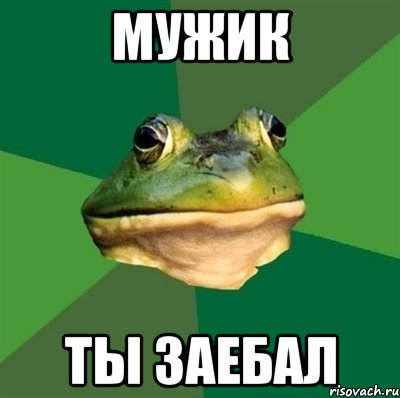 Мужик Ты заебал