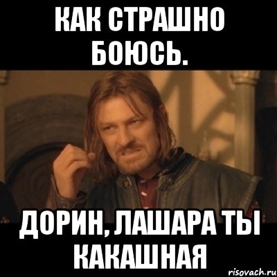 как страшно боюсь. Дорин, лашара ты какашная, Мем Нельзя просто взять