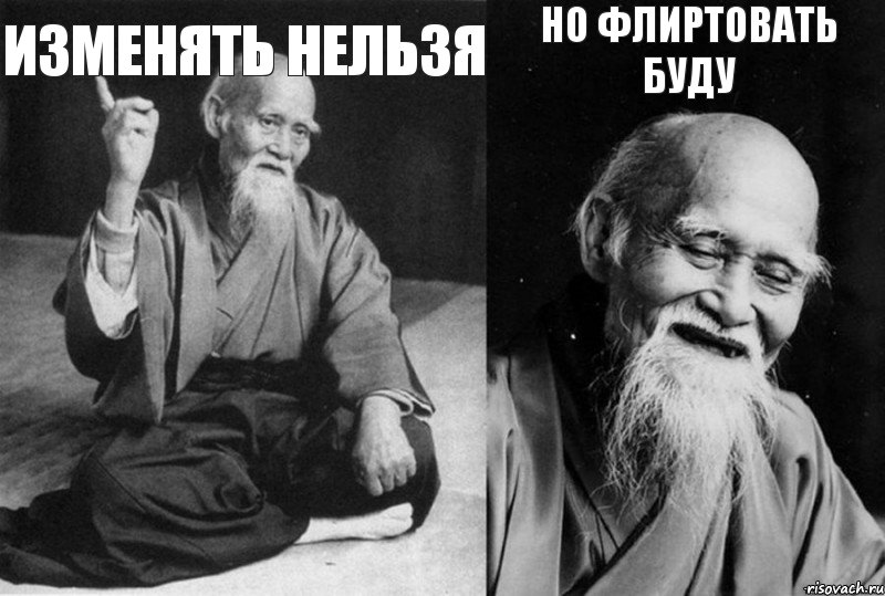 Изменять нельзя  Но флиртовать буду , Комикс Мудрец-монах (4 зоны)