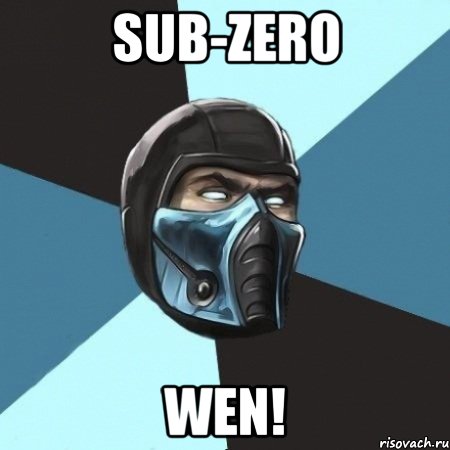 Sub-Zero WEN!, Мем Саб-Зиро