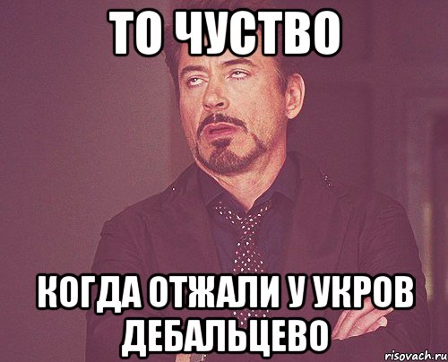 ТО ЧУСТВО КОГДА ОТЖАЛИ У УКРОВ ДЕБАЛЬЦЕВО, Мем твое выражение лица