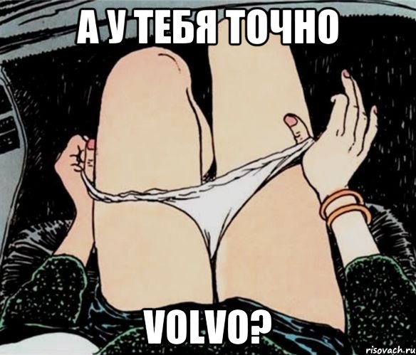 А У ТЕБЯ ТОЧНО VOLVO?, Мем А ты точно