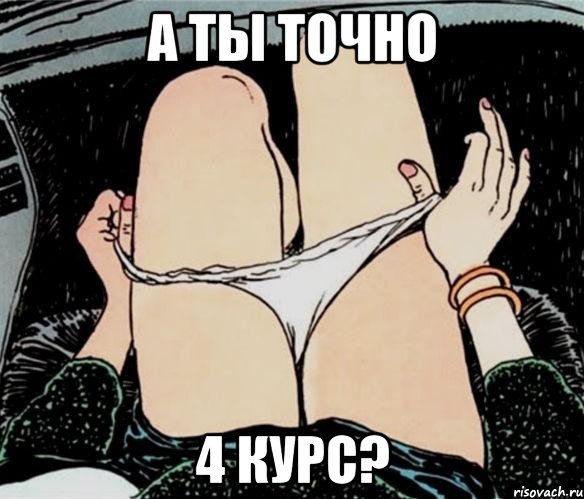 А ты точно 4 курс?, Мем А ты точно