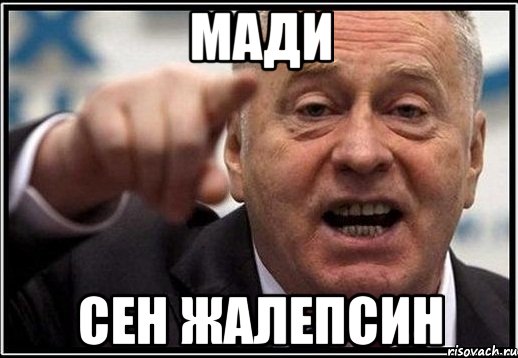 мади сен жалепсин, Мем жириновский ты