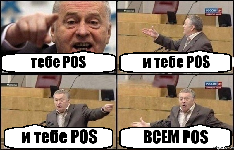 тебе POS и тебе POS и тебе POS ВСЕМ POS, Комикс Жириновский