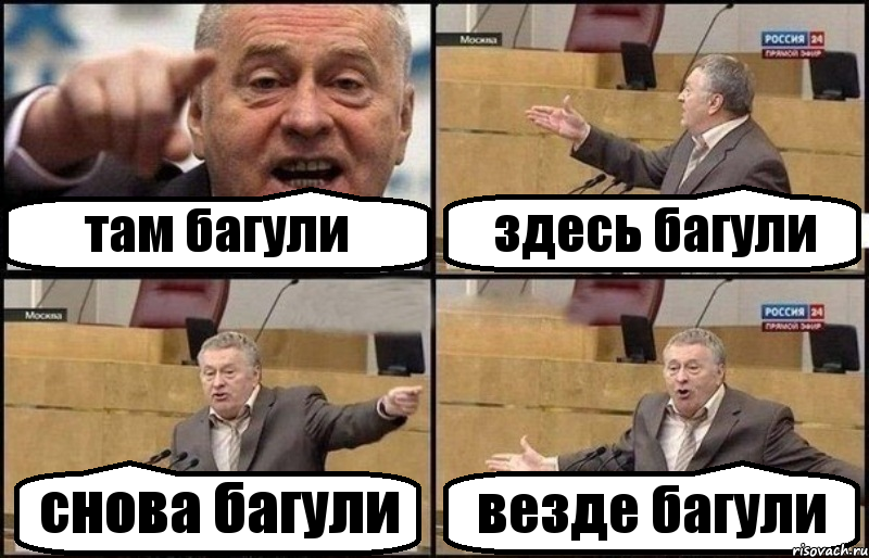 там багули здесь багули снова багули везде багули, Комикс Жириновский