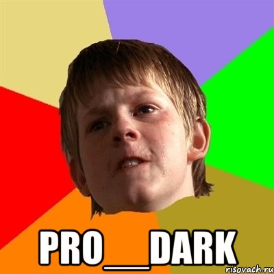  Pro__Dark, Мем Злой школьник