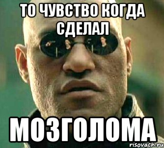 ТО ЧУВСТВО КОГДА СДЕЛАЛ МОЗГОЛОМА, Мем  а что если я скажу тебе