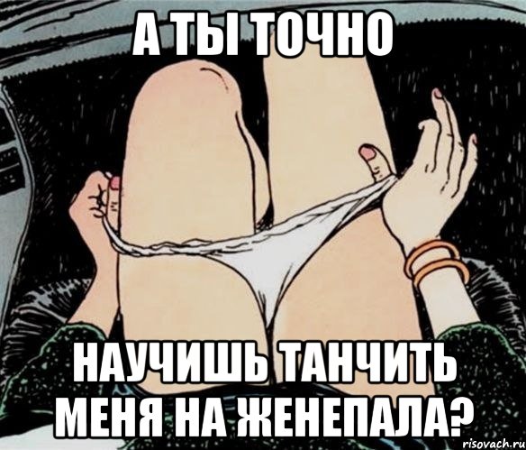 А ты точно научишь танчить меня на Женепала?, Мем А ты точно