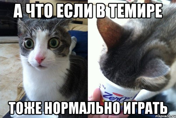 А что если в темире Тоже нормально играть, Комикс  Да не бред-какой-то (2 зоны)