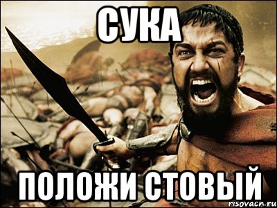 Сука Положи стовый, Мем Это Спарта