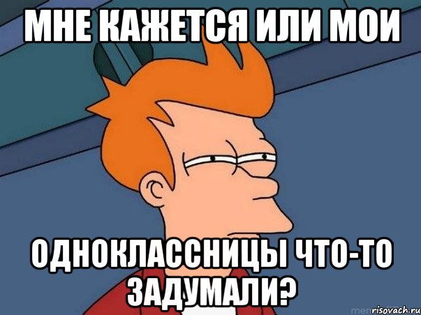 Мне кажется или мои одноклассницы что-то задумали?, Мем  Фрай (мне кажется или)