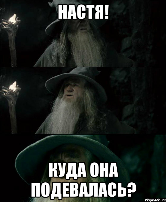 Настя! Куда она подевалась?, Комикс Гендальф заблудился