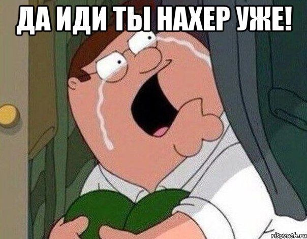 да иди ты нахер уже! 