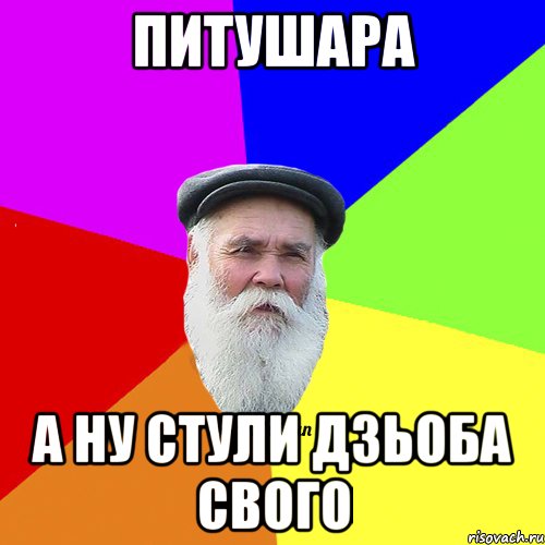 питушара а ну стули дзьоба свого, Мем Как говорил мой Дед