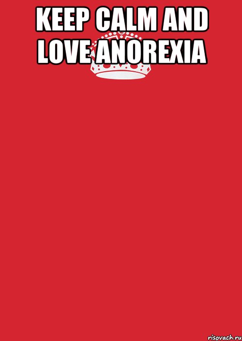 keep calm and love anorexia , Комикс Keep Calm 3