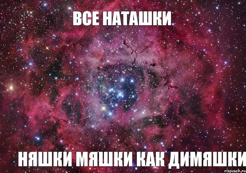 ВСЕ НАТАШКИ НЯШКИ МЯШКИ КАК ДИМЯШКИ, Мем Ты просто космос