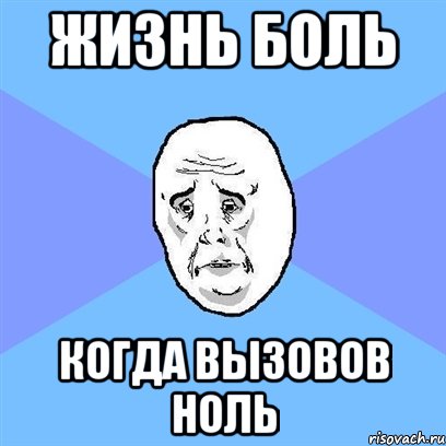 Жизнь боль Когда вызовов ноль, Мем Okay face