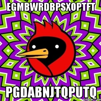 egmbwRDBPSxopTfT PgDABNjTQputQ, Мем Омская птица