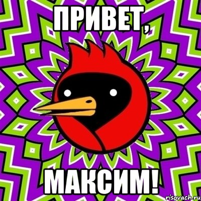 Привет, Максим!, Мем Омская птица