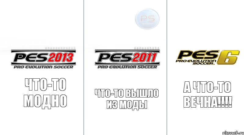 Что-то модно Что-то вышло из моды А ЧТО-ТО ВЕЧНА!!!!, Комикс pesmemfifa