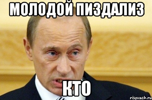 МОЛОДОЙ ПИЗДАЛИЗ КТО, Мем путин