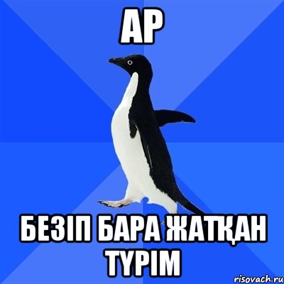 Ар Безіп бара жатқан түрім, Мем  Социально-неуклюжий пингвин