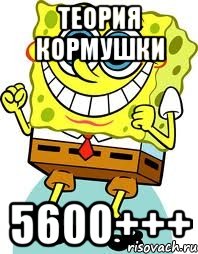 ТЕОРИЯ КОРМУШКИ 5600+++, Мем спанч боб